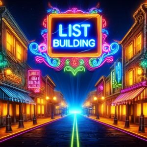 List building is so VERY important to protect your business from platform abrupt changes.