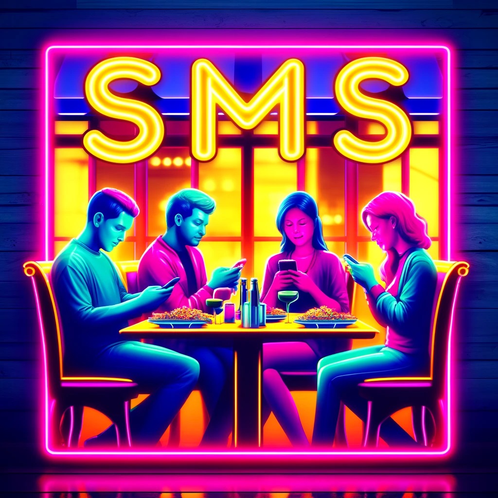 SMS is how people communicate now.