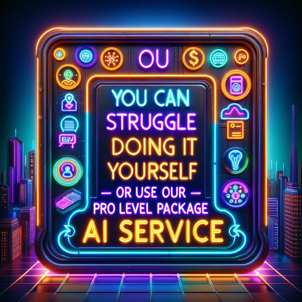 Struggle along not knowing how things interact, or get a coordinated effort from our Pro Level AI Systems.